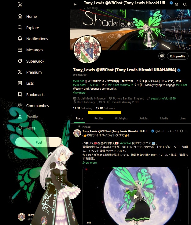 日本の皆様、おはようございます。
欧米の皆様、こんばんわ。
本日もご安全に。

昨夜から障害で十三時間かかり完全復旧、サーバー班さん、対応ありがとうございます。
昨日のワールド巡りは今日しますね。