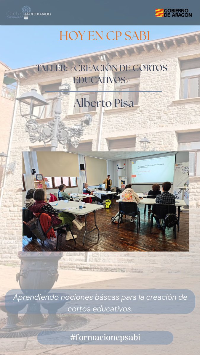 Centro de Profesorado de Sabiñánigo (@cpsabi) on Twitter photo 