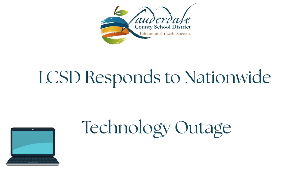 Today’s nationwide Amazon Web Services (AWS) outage caused disruptions impacting major systems  used by school districts, banks, airlines, and social media platforms. Despite this, we continued instruction without pause. Here's more: lauderdale.k12.ms.us/apps/news/arti…  #LCSDExcellence