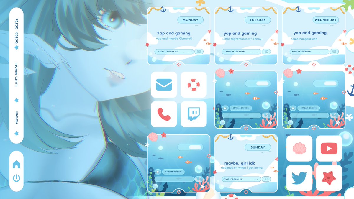 🌊✨Mewmorii✨🌊 Artist tweet media