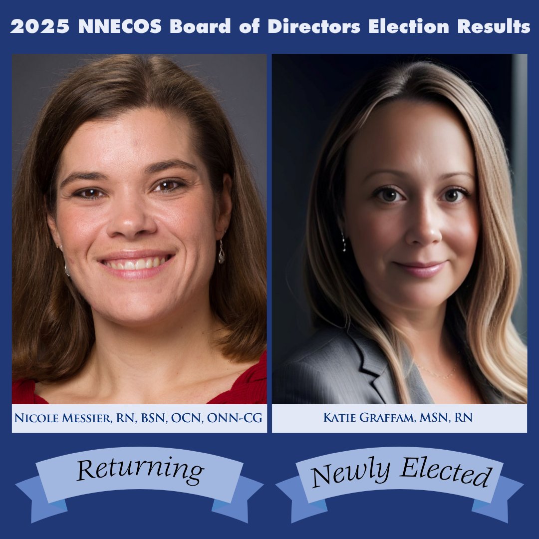 2025 NNECOS Election Results

Thanks to all who participated in the 2025 NNECOS Board of Directors Election, as candidates &amp; as voters. We are pleased to announce the following individuals have been elected / re-elected to a 3 year term on the board, which begins January 1st.