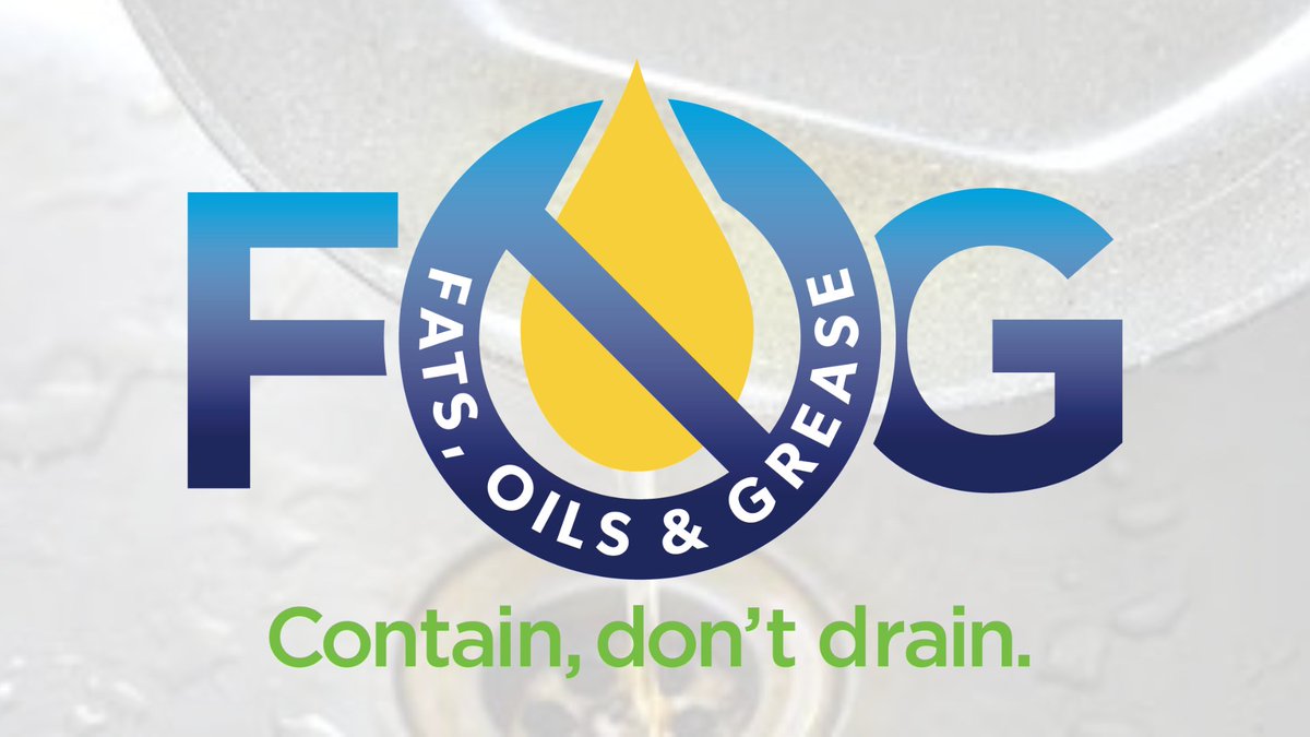 🚫💧 Let's talk about Fats, Oils, and Grease (FOG) and why pouring them down drains is a big no-no! Dumping FOG in drains leads to clogs and costly plumbing issues. 🛠️💸

Learn more about fighting FOG here: bit.ly/3JjGkUp