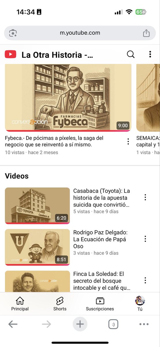 KfvConsultant's tweet photo. La Otra Historia en Youtube 

https://t.co/icbJL3gmcB https://t.co/QkLaNfyG3c