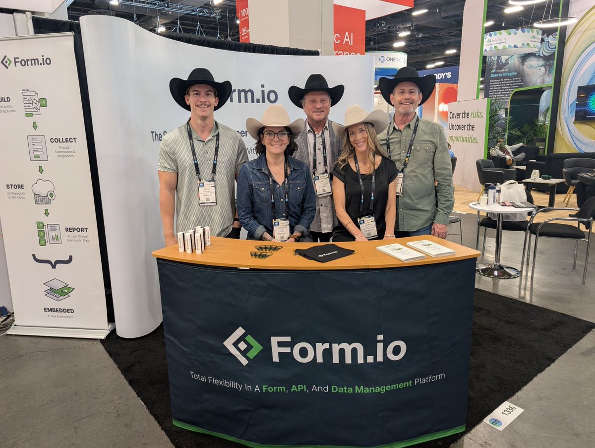 form_io's tweet image. What happens in Vegas doesn’t stay in Vegas — not when it’s #ITCVegas week! 🤠

We had an amazing few days connecting with industry leaders, showcasing Form.io, &amp;amp; unveiling our latest platform advancement. Stay tuned for the official release!

#InsureTech #Tech