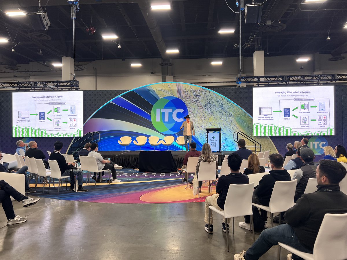 form_io's tweet image. What happens in Vegas doesn’t stay in Vegas — not when it’s #ITCVegas week! 🤠

We had an amazing few days connecting with industry leaders, showcasing Form.io, &amp;amp; unveiling our latest platform advancement. Stay tuned for the official release!

#InsureTech #Tech