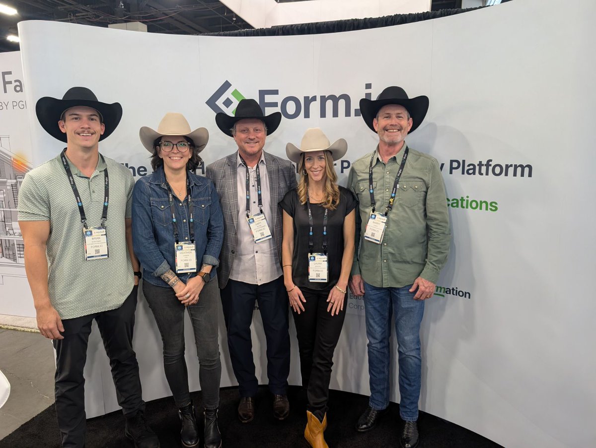 form_io's tweet image. What happens in Vegas doesn’t stay in Vegas — not when it’s #ITCVegas week! 🤠

We had an amazing few days connecting with industry leaders, showcasing Form.io, &amp;amp; unveiling our latest platform advancement. Stay tuned for the official release!

#InsureTech #Tech