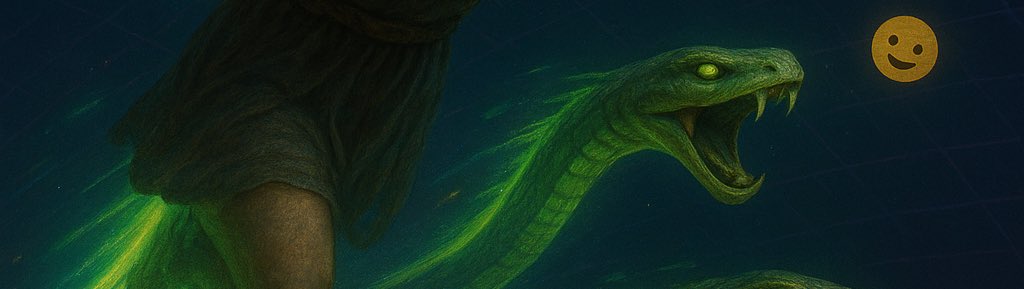 MedusraX's tweet image. Medusa didn’t escape her curse she coded her comeback. 
Now she flies through the Metaverse, her serpents powered by ETH, turning scams to stone and chaos into art.
Link: zora.co/coin/base:0x0b…

#Web3Art #CryptoMyth #ETH #NFTCommunity #DigitalLegend #Zora