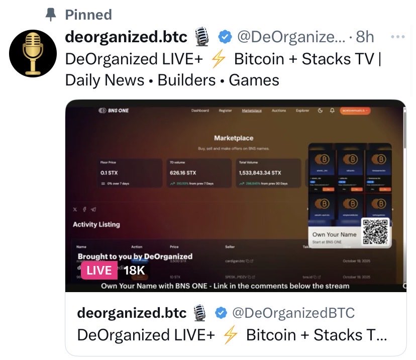 🟧 HeroGamer🥕⚡ (@herogamer21btc) on Twitter photo 18k viewers 👀 18k viewers 👀