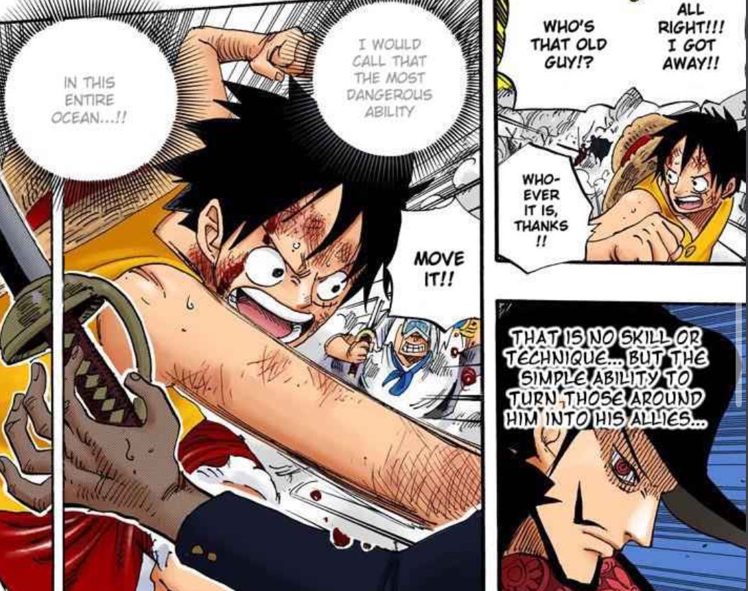 #ONEPIECE1163 
One of the most important panels in One Piece. Has so much meaning