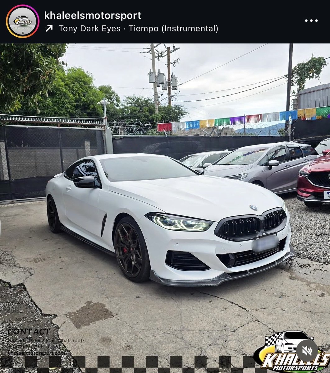 Really like the silhouette of the 8 series. It just demands presence