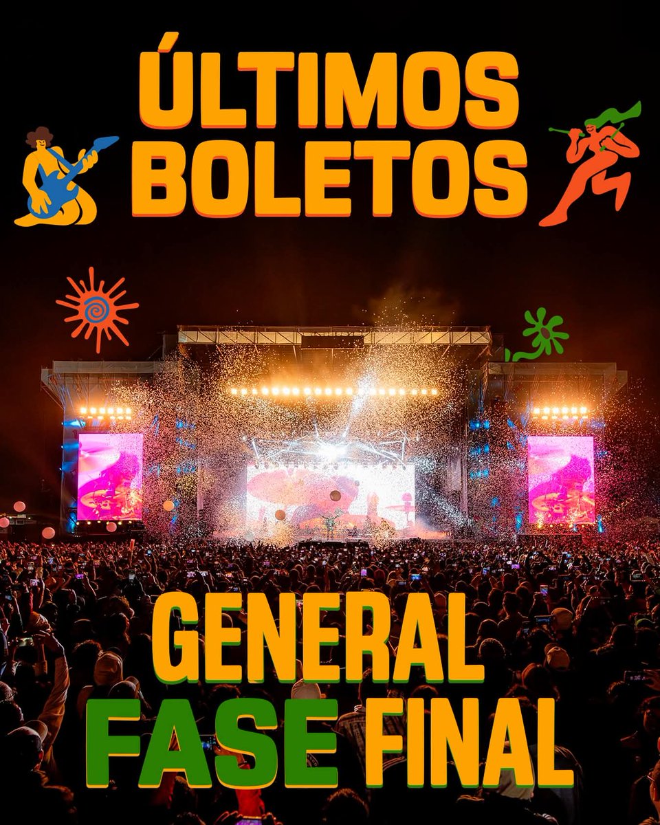 RitmoInolvi's tweet image. ¡ÚLTIMOS BOLETOS! 🤯 Corre por tus boletos generales de #TecateComuna 🔥

👉🏻 Boletos a través de Eticket