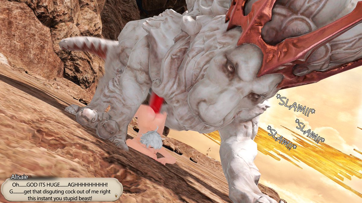 ⚠️CW: Monster⚠️

Alisaie can take any size Sin Eater in a fight.......