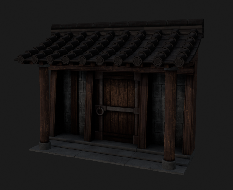YOKAIHUNT's tweet photo. Main gate and back entrance to the dungeon on the second map.

#gamedev #horrorgame https://t.co/Lwccsf8deh