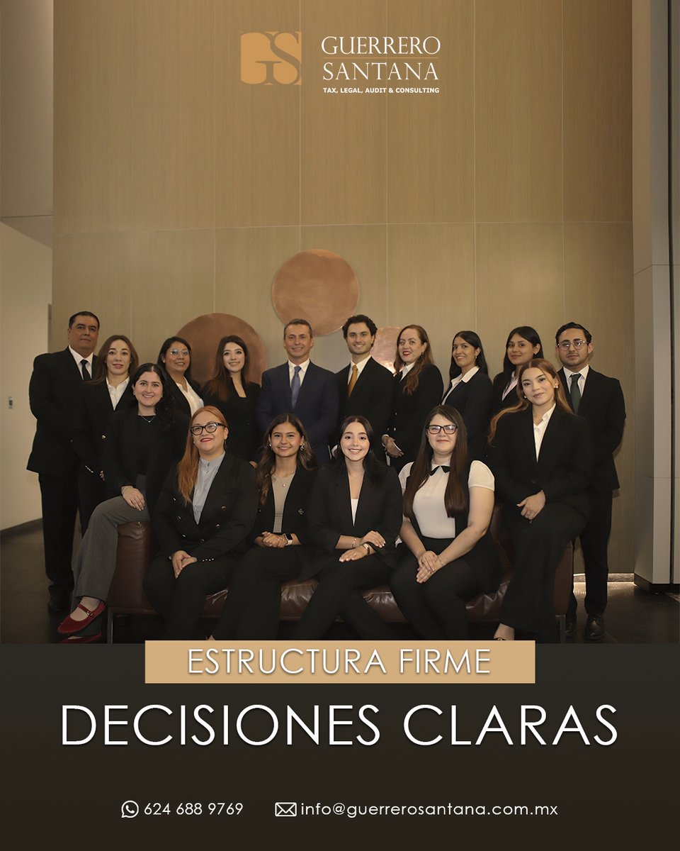 GS_firm's tweet image. At Guerrero Santana, we design strategic systems that optimize your operations and ensure tax compliance at every stage of expansion. 
Contact us: +52 624 688 9769
#ComprehensiveSolutions #GuerreroSantana #LegalAdvisory #SecureAssets #TaxOptimization #InternalAudit