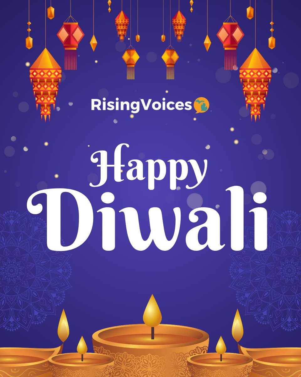 RisingVoicesAAF's tweet photo. Rising Voices wishes a joyful Diwali to all in our community who celebrate! May the Festival of Lights bring joy, peace, health, and prosperity to your friends and families this year. Happy Diwali! 🪔 https://t.co/kg7kQCgbbo