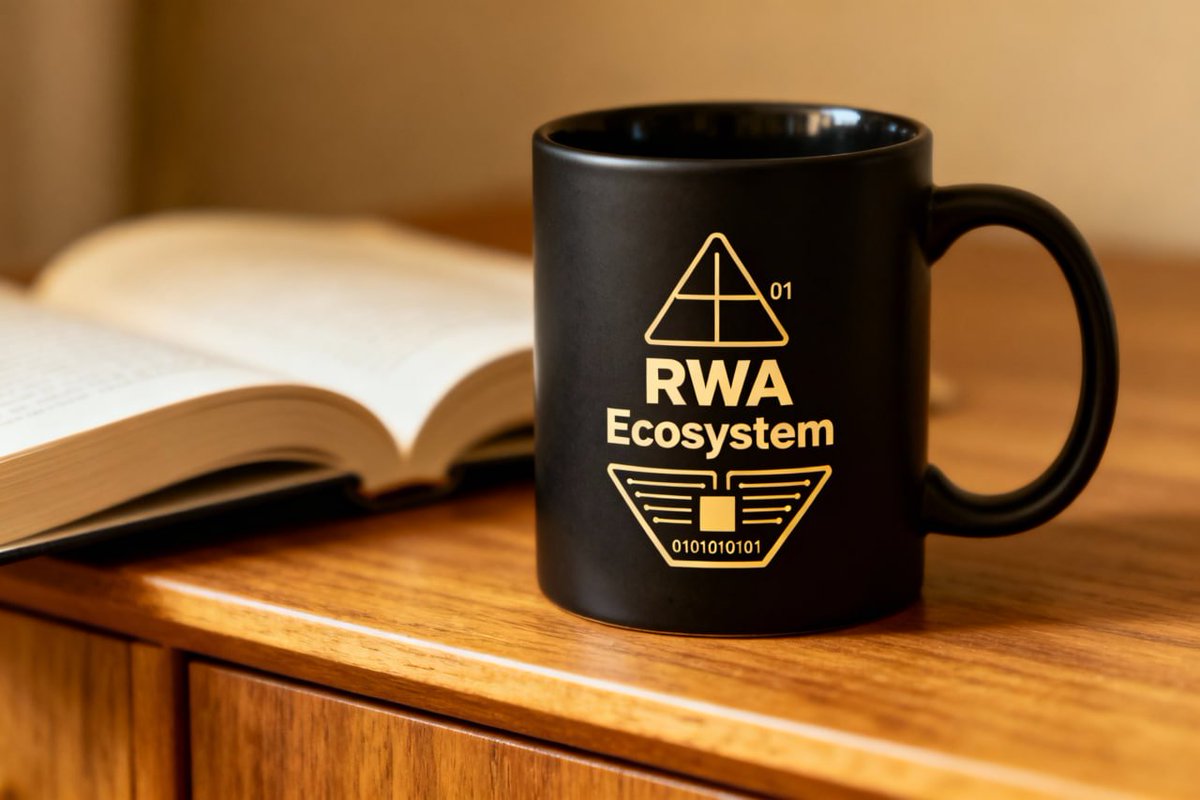 Every great ecosystem starts with an idea — and a strong cup of purpose. ☕

RWA Ecosystem — bridging the gap between real-world assets and the digital frontier. 🌍💡

#RWA #DeFi #Tokenization #Blockchain #Web3Finance