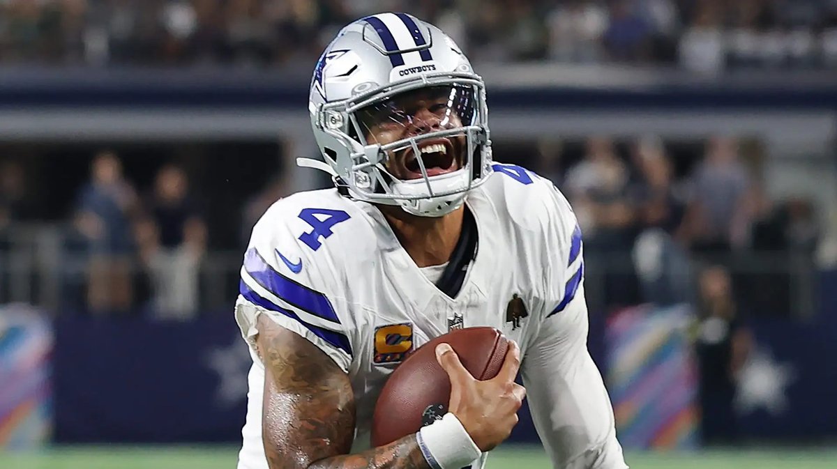 Here is the list of all the quarterbacks who are in the top five in completion %, yards, and touchdowns.

Dak Prescott

That's it. That's the list.