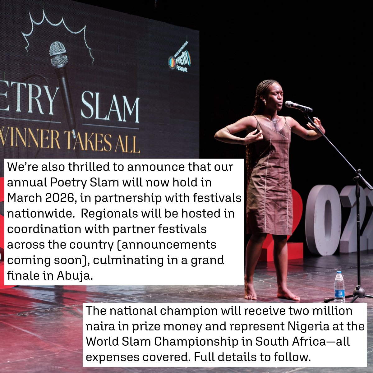 <a href="/Marokomag/">Márọkọ́ Mag</a> We’re also thrilled to announce that our annual Poetry Slam will now hold in March 2026, in partnership with festivals nationwide.  Regionals will be hosted in coordination with partner festivals across the country, culminating in a grand finale in Abuja.