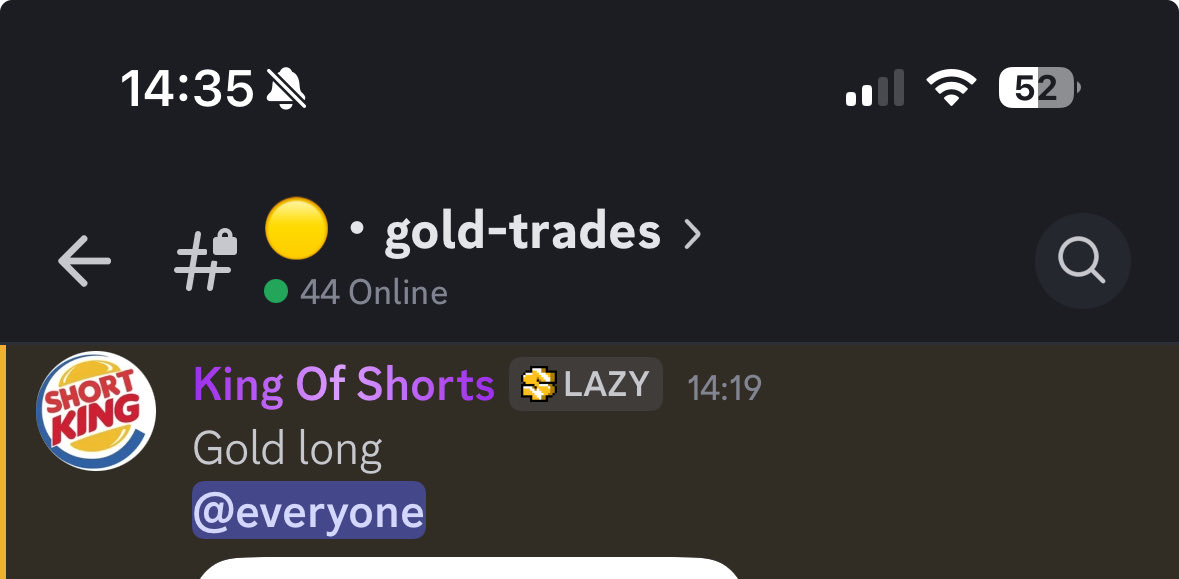 king_of_shorts's tweet photo. Absolutely massive trade shared in the new Discord today for our members. $XAU just keeps on surprising everyone, but we were prepared and pounced instantly 
@LazyCapitalGrp @LazyPandaCG https://t.co/1ihDRtmsa0