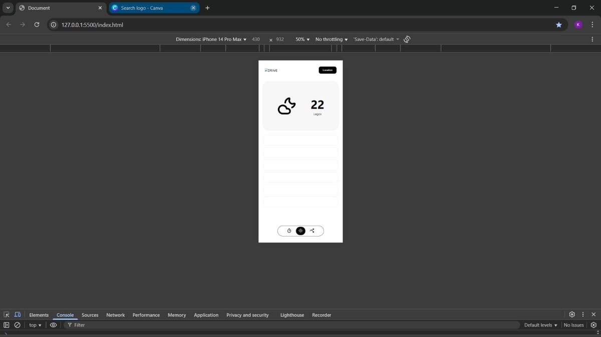 kingsley0x's tweet image. Day 20✅ of #30daysofconsistency
I tried out a minimalist design for the drime webapp