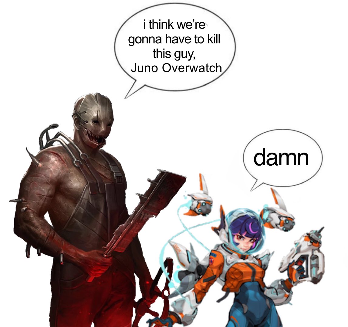 Epic_Edster's tweet image. DBD and Overwatches communities being intertwined needs to be studied more