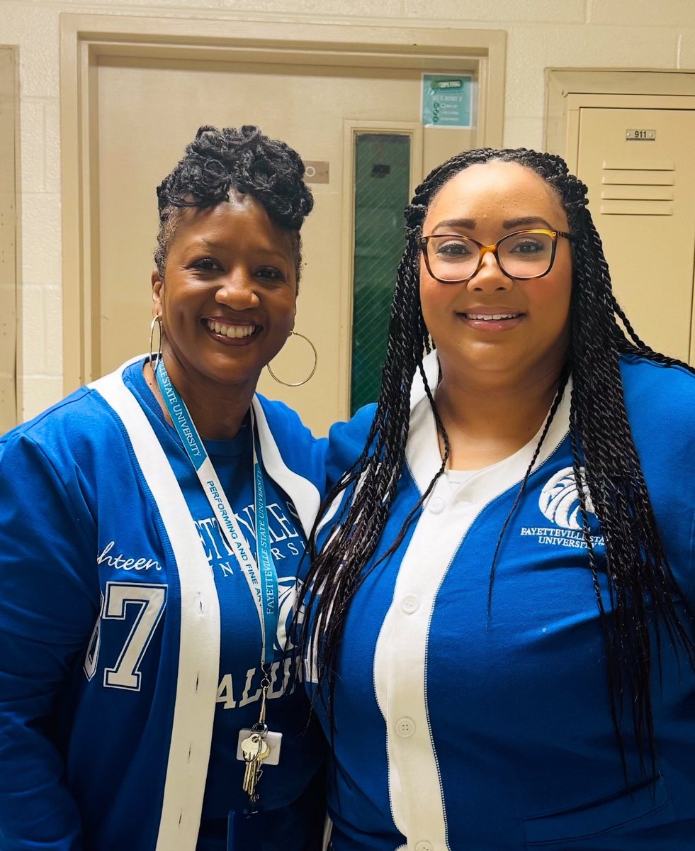Representing <a href="/uncfsu/">Fayetteville State University</a> today with Ms. Jones!