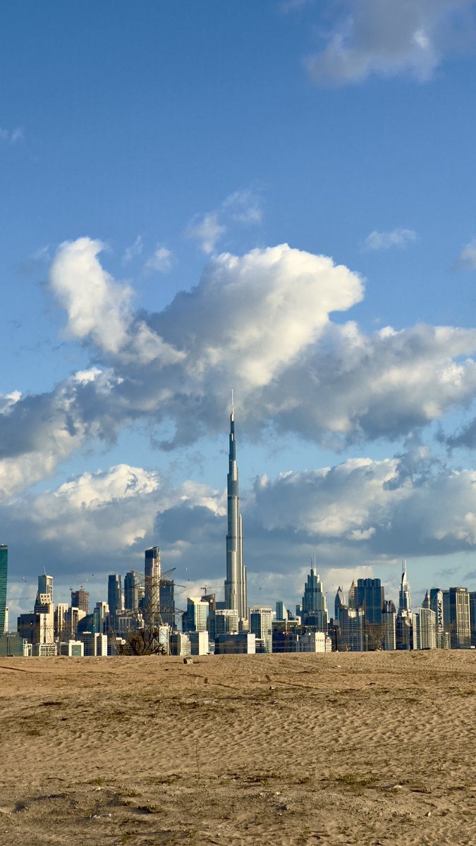 In the Middle East, when you have leadership like the one in the UAE, one that firmly rejects radical ideologies like the Muslim Brotherhood and antisemitism and instead focuses on prosperity, peace, and innovation and AI…..you get this: 

Dubai ♥️