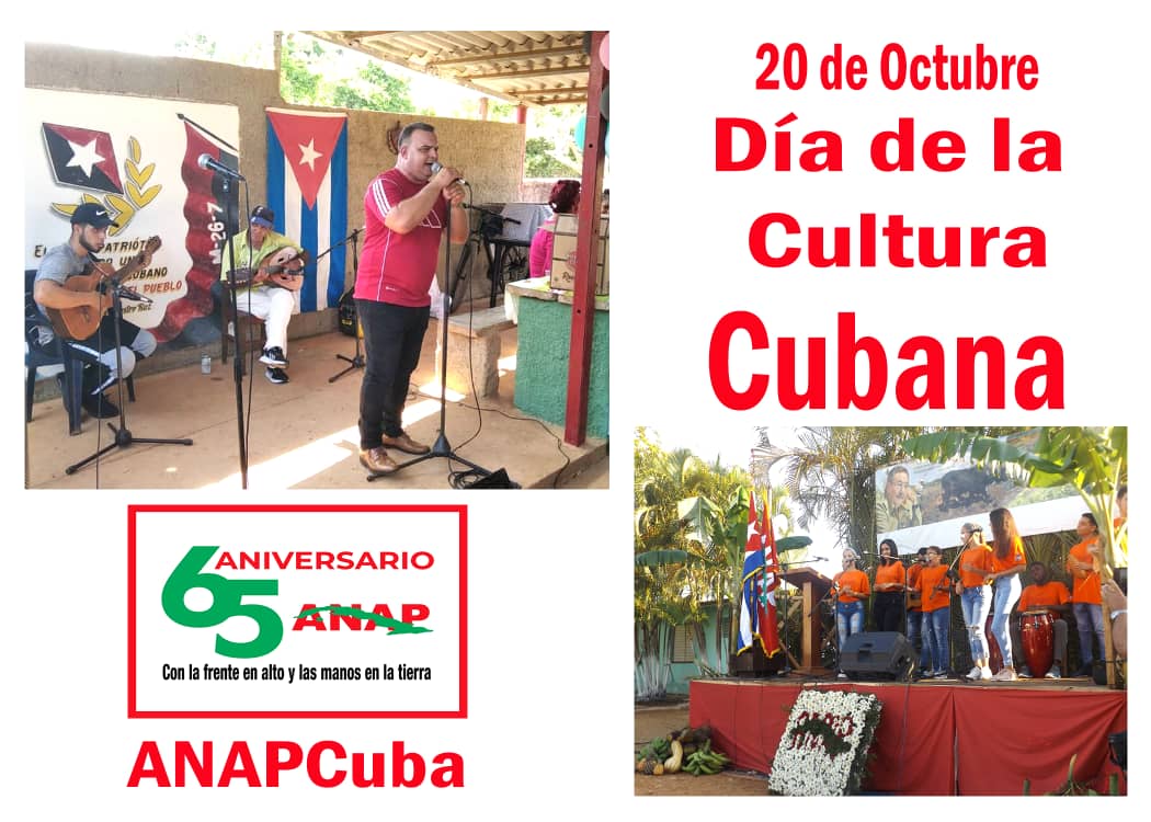 Aniversario 157 del Himno de Bayamo y Día de la Cultura Cubana
#CubaEsCultura
#ANAPCuba
