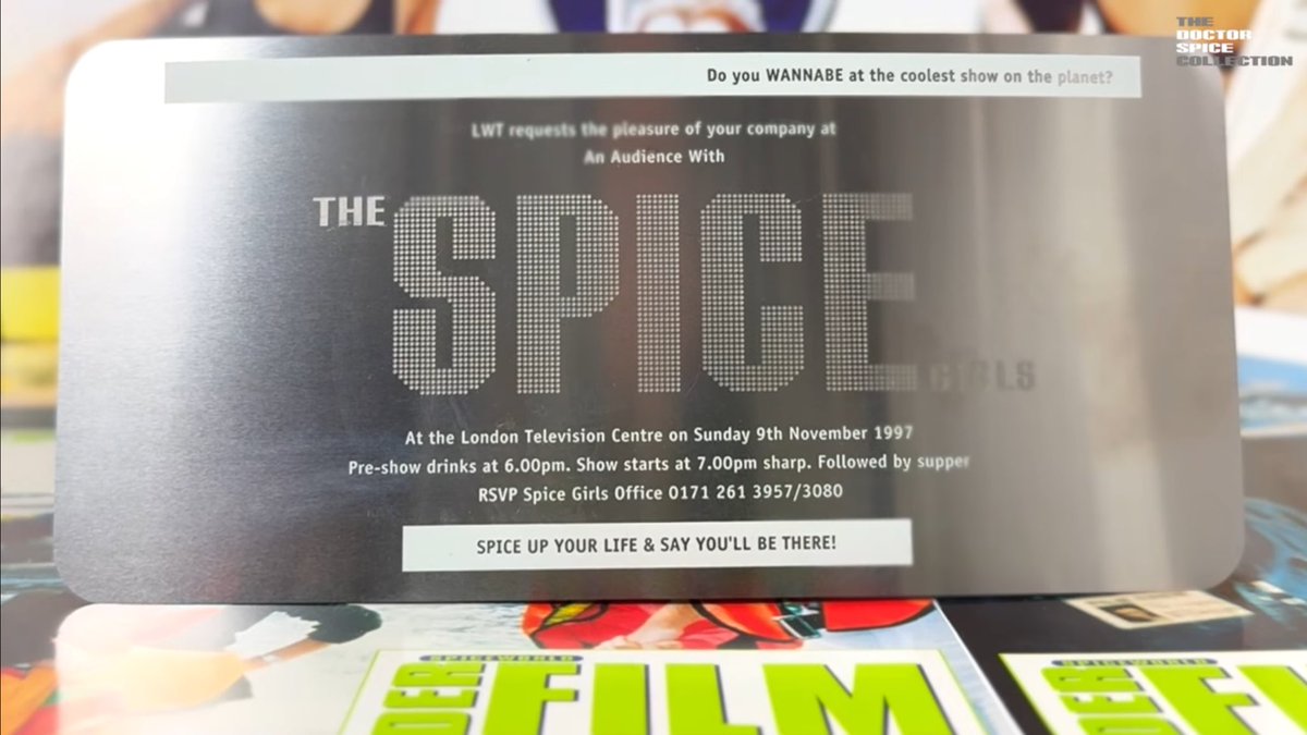 5 #SpiceGirls items you PROBABLY have NEVER seen before! 💥

Check them out, up close and with background information, in my video! ✌🏼
👇🏼👇🏼👇🏾👇🏼👇🏼
youtu.be/PZSeSSd7NRI?si… <a href="/spicegirls/">Spice Girls</a>