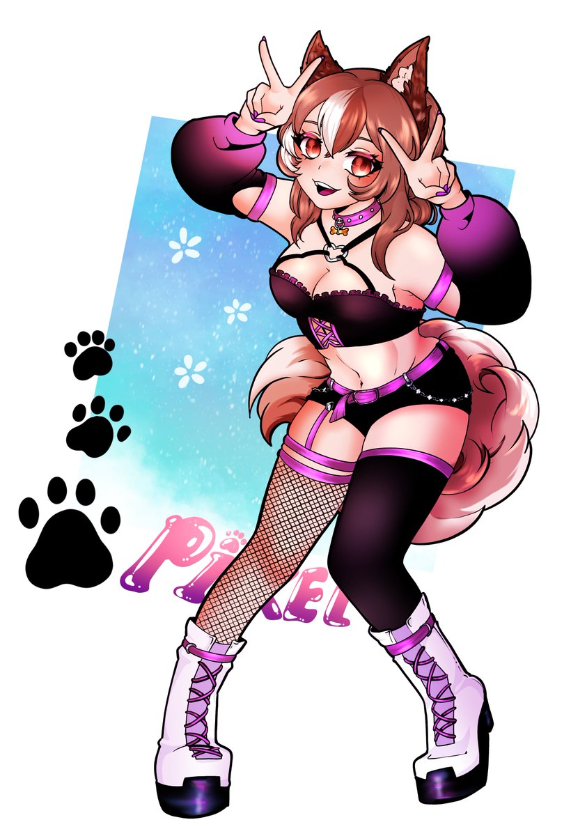 pixelxpuppy's tweet photo. Hey there sug, its your new favorite puppy girl! 
𖤣.𖥧.𖡼.⚘
art by @StarryManta 
𖤣.𖥧.𖡼.⚘
#Vtuber https://t.co/dHfEVqwqiN