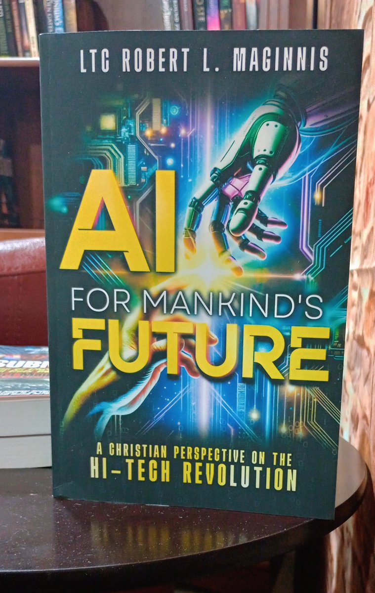 DefenderBooks's tweet image. 🔥 THE FUTURE IS HERE AND IT’S WATCHING YOU. 🔥

Artificial Intelligence isn’t coming… it’s already rewriting our world.
Every click. Every conversation. Every decision.
But what if AI’s rise isn’t just technological what if it’s spiritual?

In AI for Mankind, Lt. Col. Robert L.…