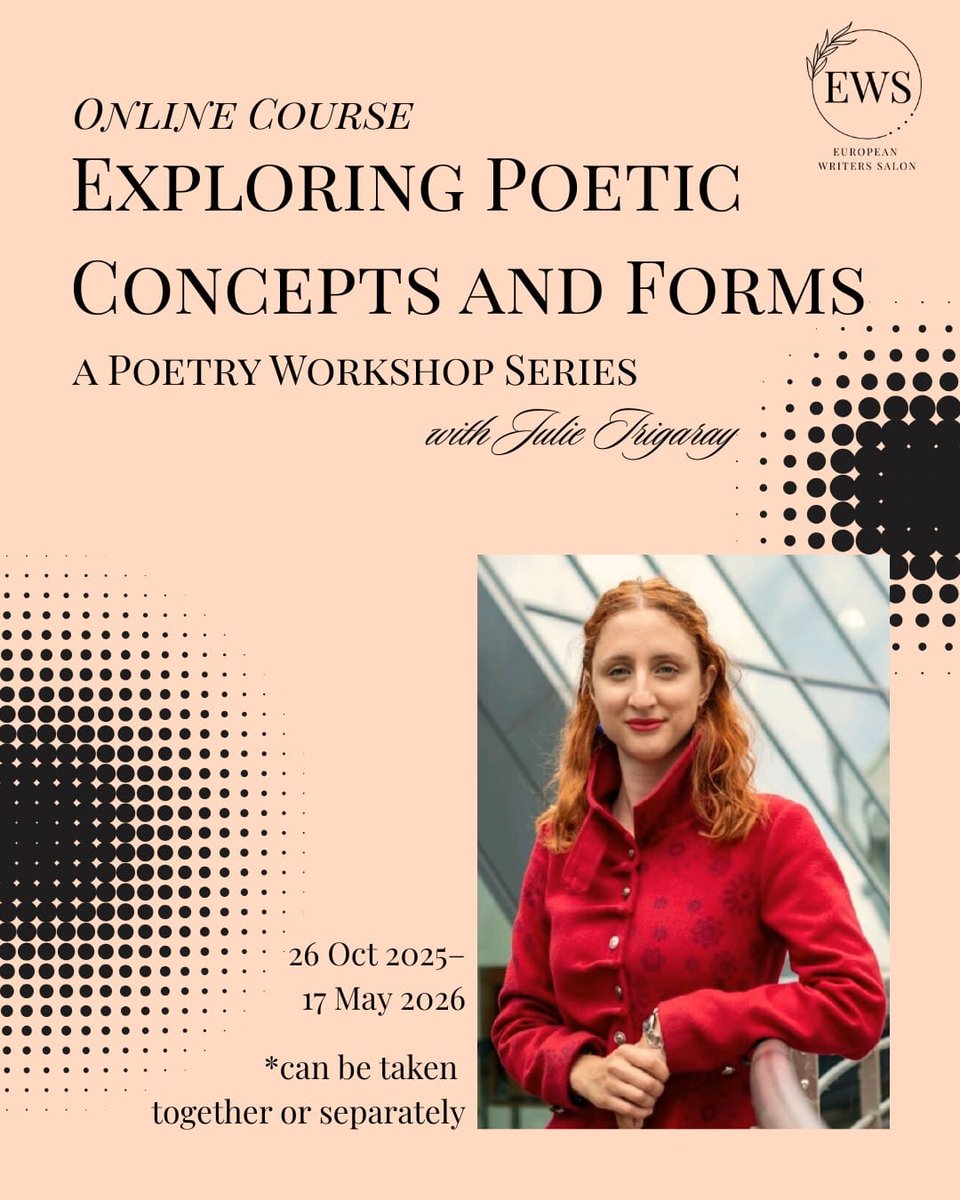 Have you ever wanted to learn more about different poetic forms? Join our friendly series of workshops where we will explore and experiment.

Suitable for beginner or experienced poets.

Join the series or individual sessions. One a month. Starts this Sunday!