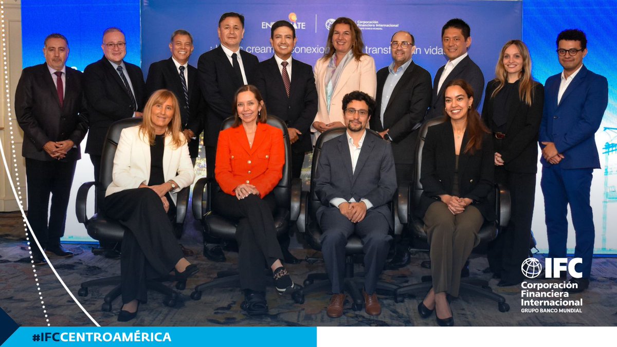 IFC_LAC's tweet photo. IFC lidera innovadora inversión de $770 millones en @Energuate_ para mejorar el servicio eléctrico en Guatemala. 
Esta inversión fortalecerá la eficiencia y confiabilidad del servicio y posicionará al país como referente regional en sostenibilidad: https://t.co/xKd3hDnktE https://t.co/WWX2K9nIiR