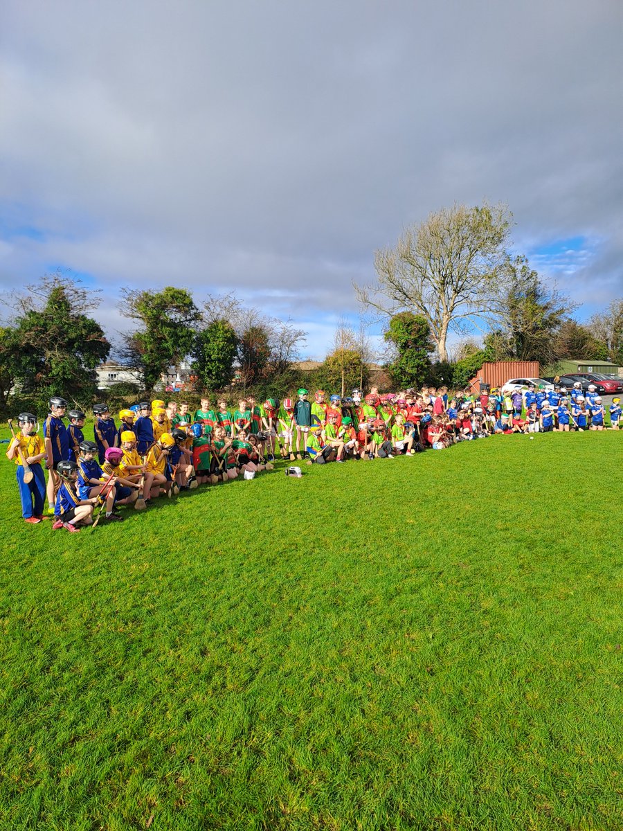 mbunscol's tweet photo. Well done to all the children from
@Roundfort_NS @Kilmaine_NS @robeen_ns @stjosephsbrobe @IrishtownNS and Cloonliffen NS 
who took part in our hurling blitz ... maith sibh go léir! 
@MayoCnmB @cnambnaisiunta
@MayoGAACoaching @mayo_south @ConnachtGAA https://t.co/WaGXDPkNe9