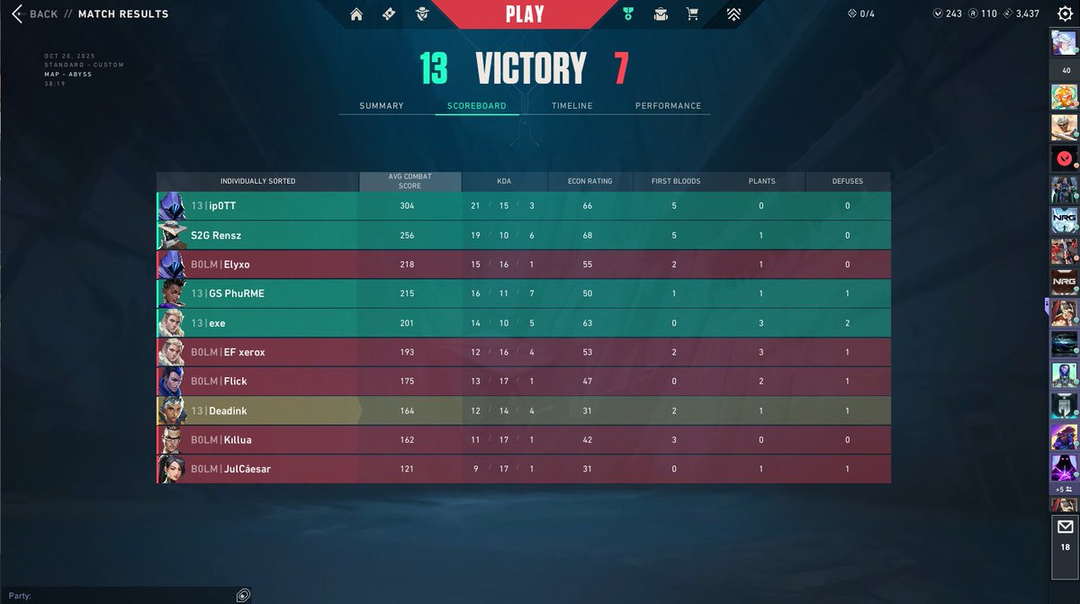 Intel Monsters Reloaded 2025 - TR - 3. Açık Eleme
✅13-9 karincayiyenler
✅13-1 Abuesport
✅13-10 ACİL PARA LAZIM
✅13-7 <a href="/NEANLATIONBOLM/">NEANLATIYONBOLM(LFO)</a> 
Yarın akşam yarı finalde görüşmek üzere.