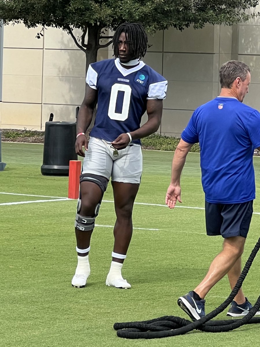 WerderEdNFL's tweet image. DeMarvion Overshown is expected to have his 21-day practice window opened this week with the MNF at the Raiders following the bye week the target for his return. Dynamic playmaker should impact second half of #Cowboys season.