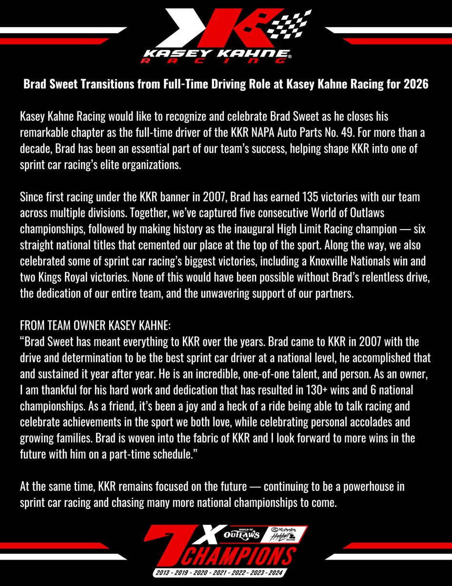 Kasey Kahne Racing | Update
