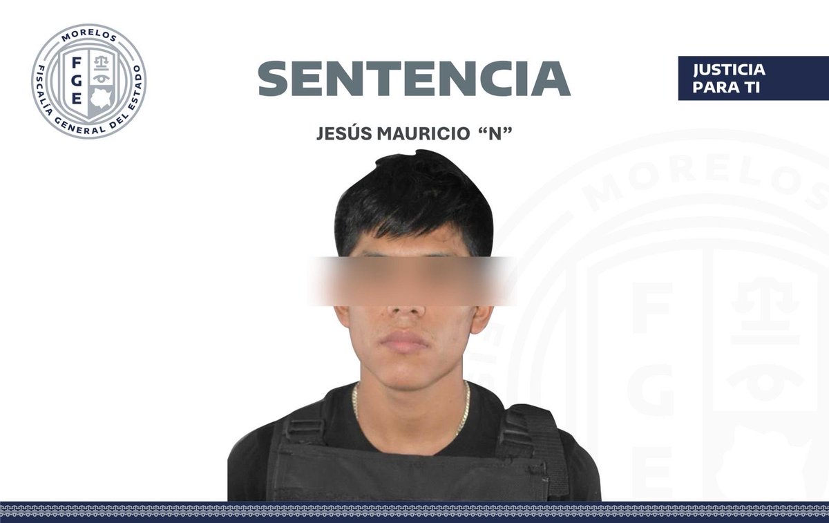 Fiscalia_Mor's tweet photo. #FiscaliaMorelosInforma📄 TERCERA SENTENCIA CONTRA JESÚS MAURICIO "N", QUIEN SUMA 83 AÑOS Y DOS MESES DE PRISIÓN

•Se le impusieron 33 años y 10 meses de prisión por secuestro exprés y robo
•Dicha suma es por tres casos distintos en la zona Sur del estado

La Fiscalía General del Estado (FGE) de Morelos obtuvo una tercera sentencia condenatoria de 33 años y 10 meses de prisión en contra de Jesús Mauricio “N”, mediante un procedimiento abreviado, luego de que reconociera haber cometido el delito de secuestro exprés y robo, en hechos suscitados en 2021 en el municipio de Puente de Ixtla.

▪️Información Completa:https://t.co/k7KbKl219d