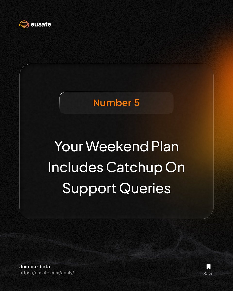 eusate_ai's tweet image. The End. 

How many of these apply to your business? 

#CustomerSupport
#StartupStruggles
#FounderLife