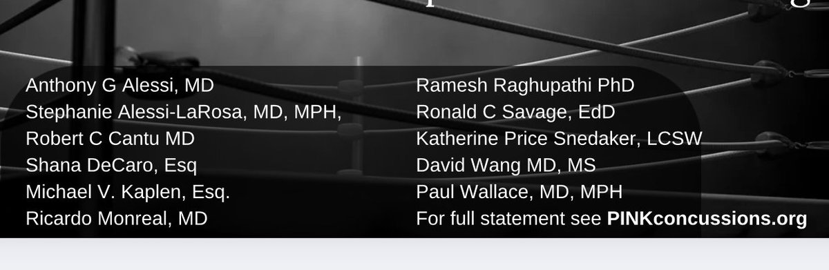 PINK Concussions 🧠 tweet media