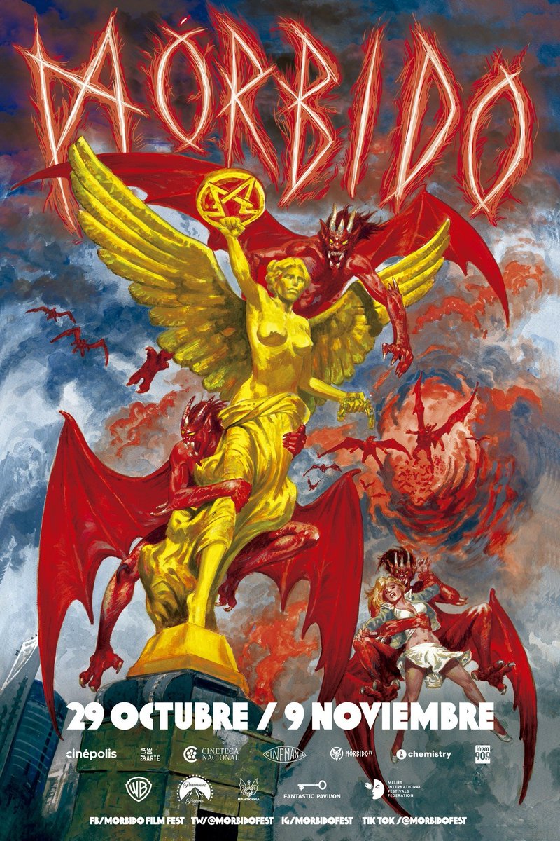 Mórbido Fest regresa del 29 de octubre al 9 de noviembre en sedes de CDMX como Cinépolis Diana, Cinetecas, Linterna Mágica y más. 

Películas mexicanas, sección de cortos dirigidos por mujeres, Morbito para niños, estrenos internacionales y MUCHO MÁS TERROR. No te lo pierdas.