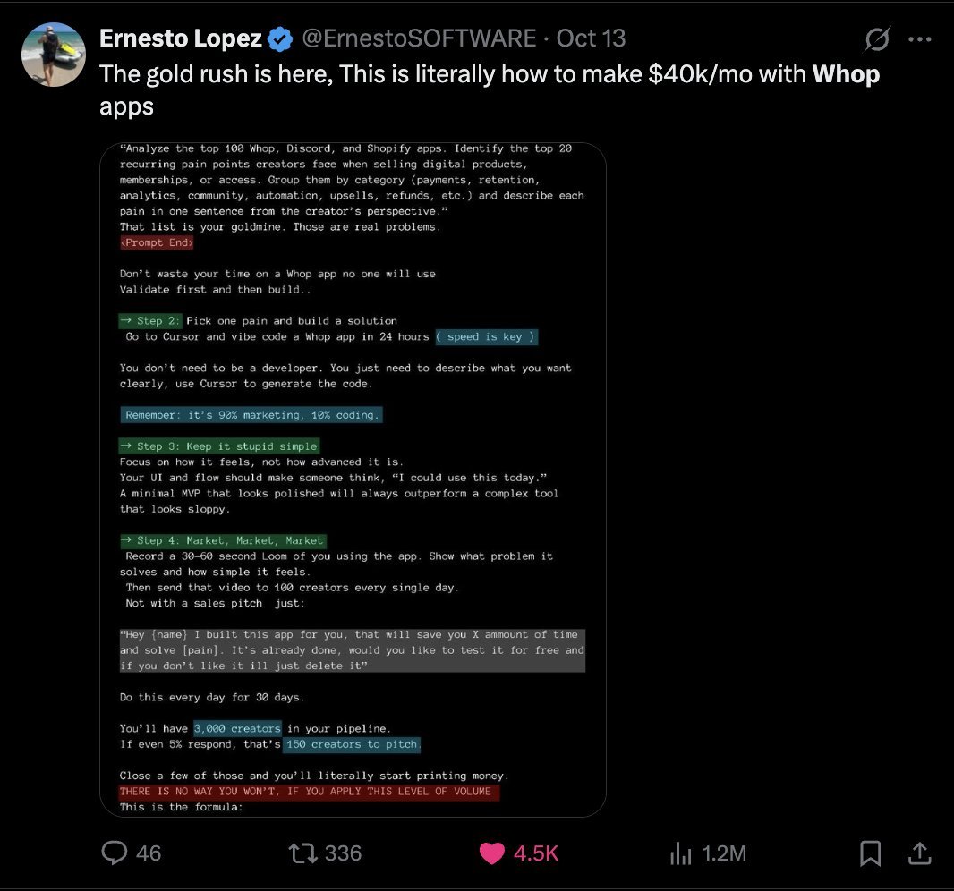 paycale's tweet image. it's been less than 6 weeks since we launched the #.1 whop agency
we build whop apps and we've generated over $25,000+
whop apps are the future of software, connection and money
the intense wave of fomo is gonna hit info-product sellers SOON
because people don't want…