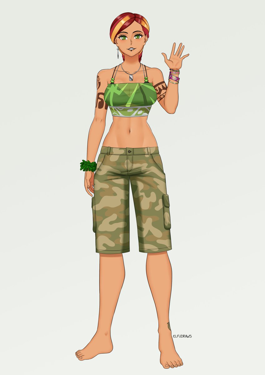 Saria Jungle girl tweet media