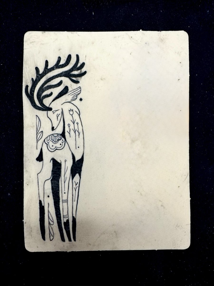 NyxTattooArt's tweet photo. I’ve been practicing filling tattoos with black and underestimated the difficulty.
Thought it’d be easy, but it’s not! Still happy with the results 🖤
The deer is my favorite, even though I expected the bats would be.
#tattoopractice #tattootechnique #tattoolove https://t.co/XlgOXGVd46