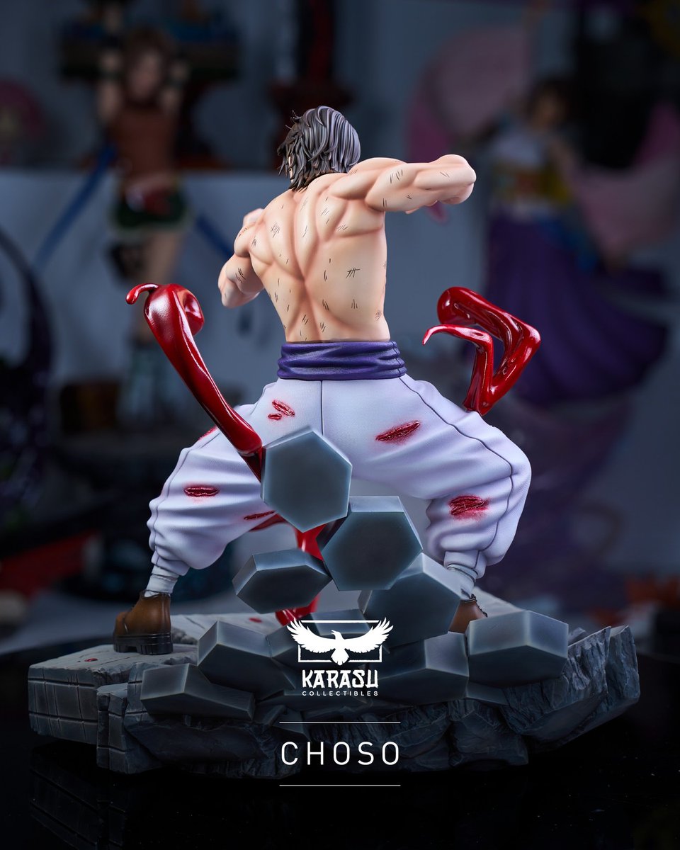 We're pleased to present the physical prototype of Choso Kamo 2.0. We hope you like it and look forward to your feedback. Remember, these are the final weeks to place your pre-order.

linktr.ee/KarasuCollecti…

#choso #chosokamo #JujutsuKaisen