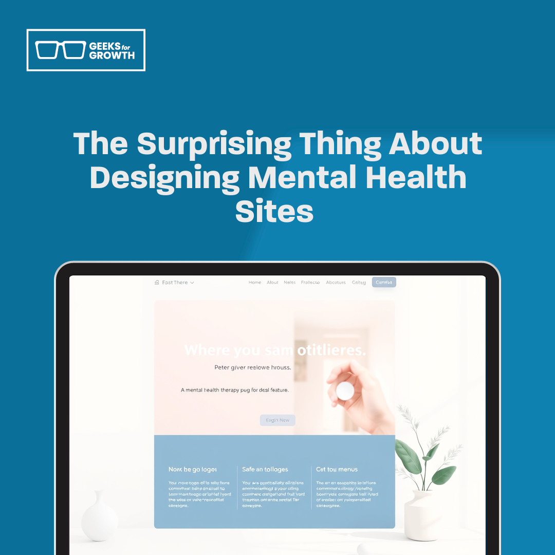 G4GWebDesign's tweet image. Mental health websites should feel like a sanctuary. Prioritize simplicity, warmth, and support. Crafting these experiences can truly impact lives.