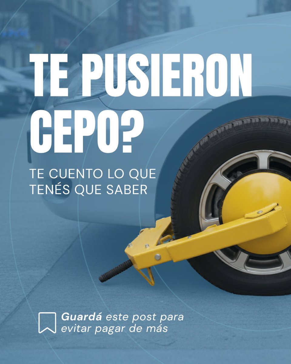 pablocallizob's tweet image. Hoy te explicamos cómo funciona el cobro por la colocación de cepo y qué hacer para que no te cobren dos veces por una misma infracción 📌