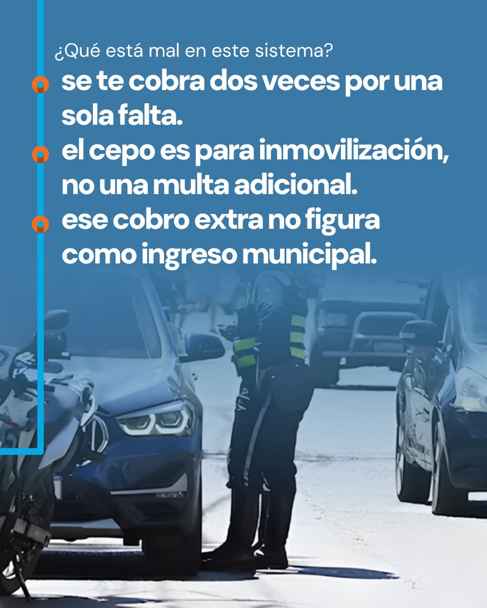 pablocallizob's tweet image. Hoy te explicamos cómo funciona el cobro por la colocación de cepo y qué hacer para que no te cobren dos veces por una misma infracción 📌