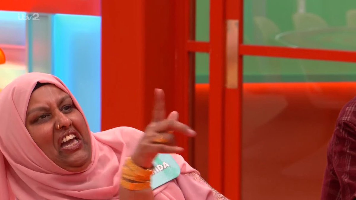 When someone tells me to calm down #BBUK