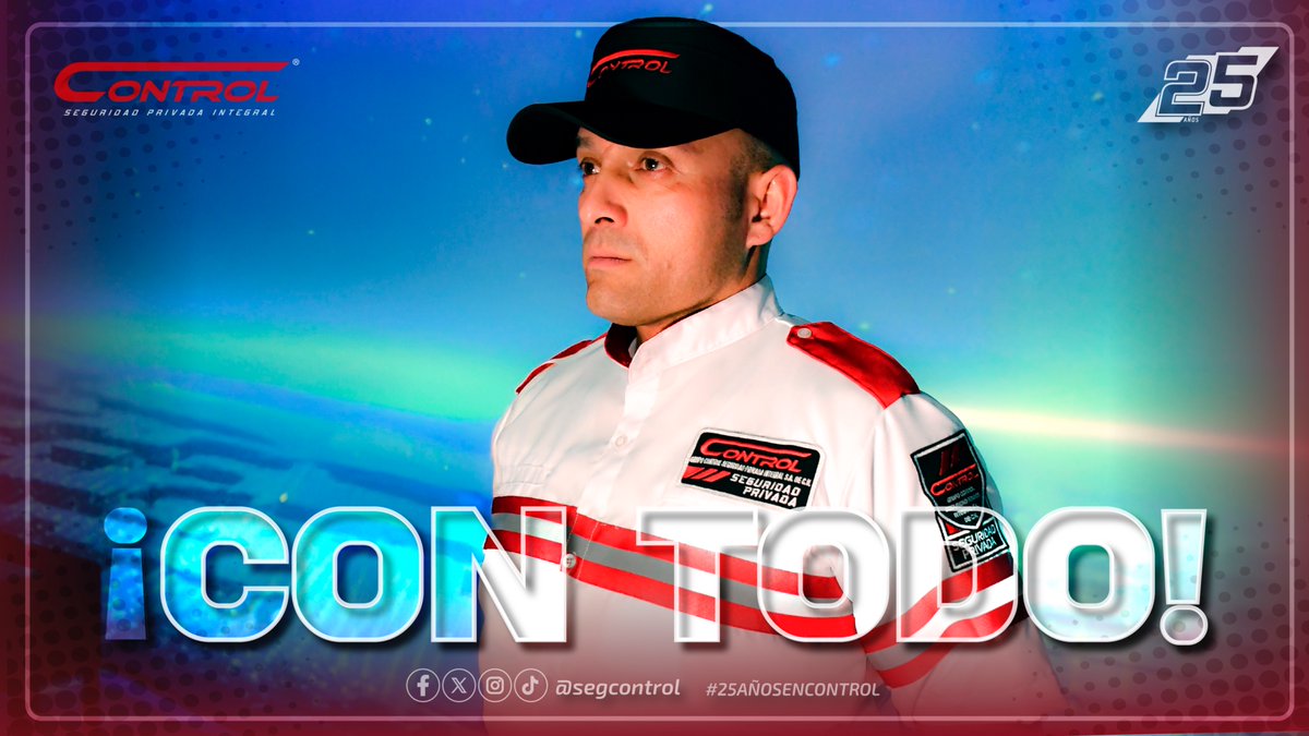 segcontrol's tweet image. Cada turno, cada servicio y cada esfuerzo cuenta.

👊 Porque detrás del uniforme hay compromiso, entrega y corazón.
En Control lo damos todo, siempre #ConTodo.

#25añosencontrol🎖 #ControlSeguridad #GrupoControl #GuardiasControl